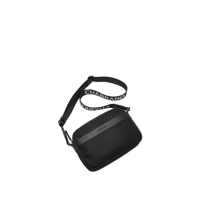 Chabrand Sacoche Zippée Porté Croisé Bandol 89722120 - Noir, Compartiments Multiples