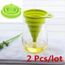 Entonnoir silicone pliable rétractable pratique