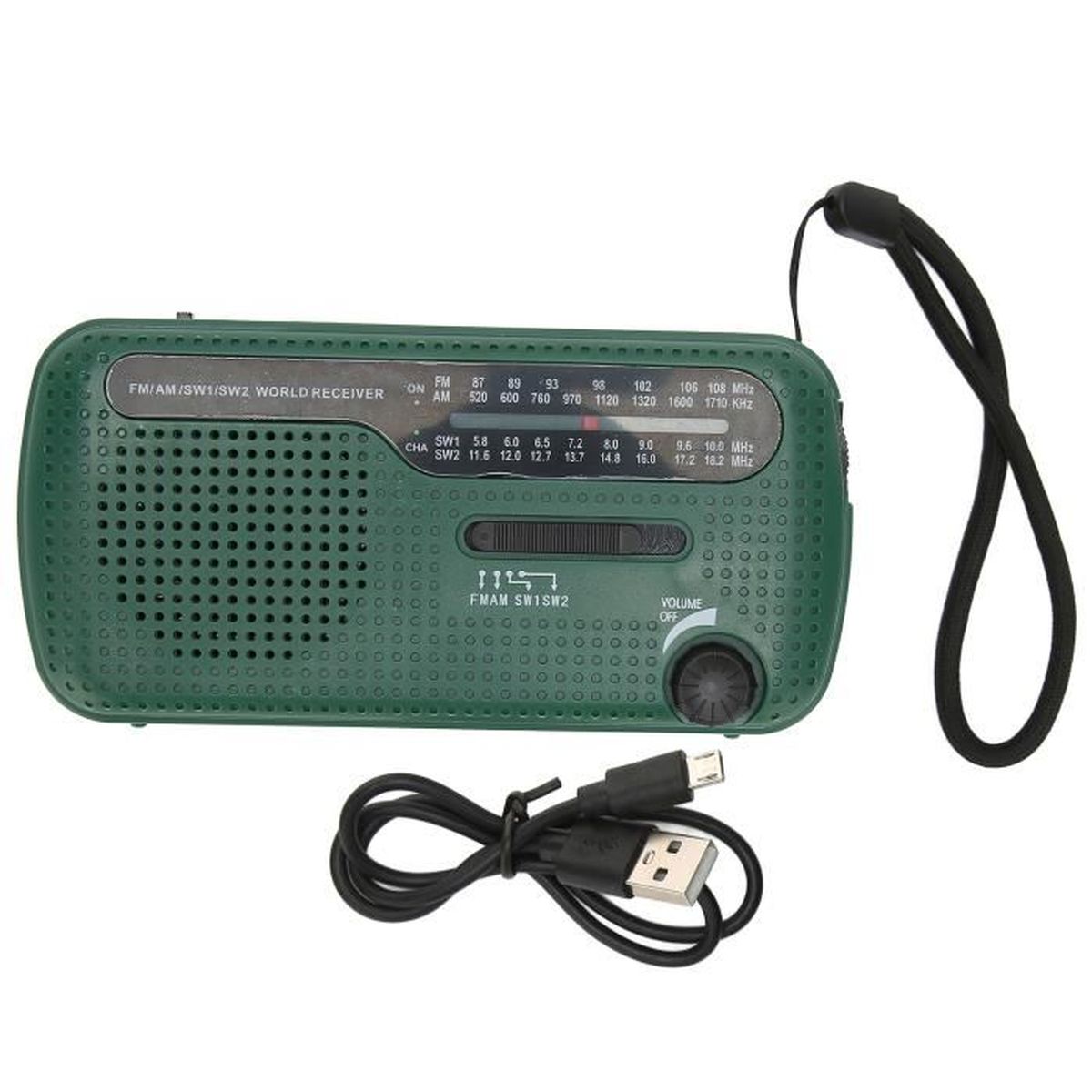Radio Am/fm Portable À Piles à Prix