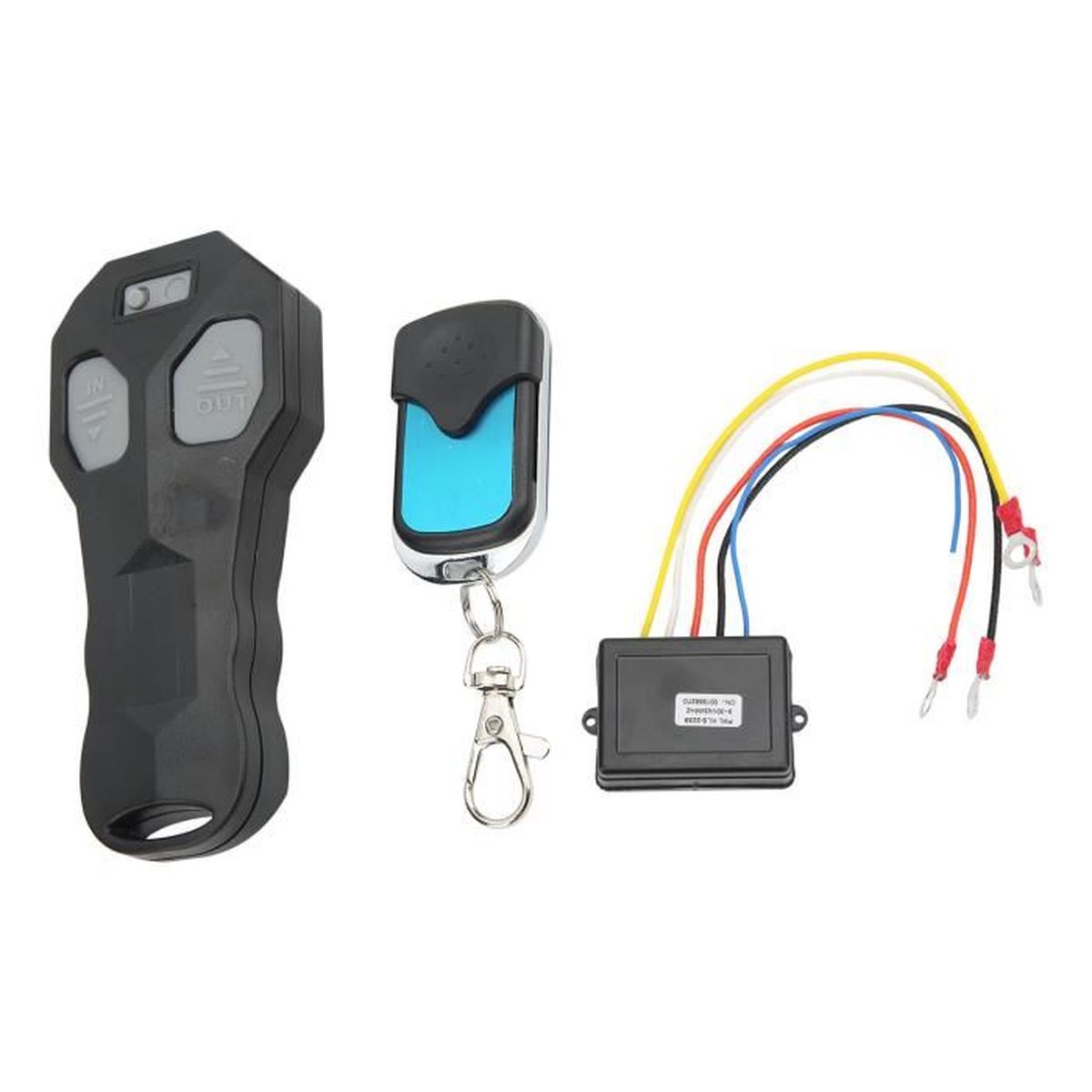 Télécommande De Treuil Sans Fil 434MHz - Compatible Avec La Plupart Des Treuils 12V (Warn, Ramsey, Superwinch...) - Portée 15m, Facile à Installer