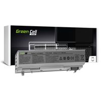 Green Cell PRO Série PT434 W1193 4M529 Batterie pour Dell Latitude E6400 E6410 E6500 E6510  (6 Cellules, 5200mAh, Argent)