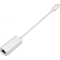 INECK® Adapter USB C vers Ethernet Gigabit, 1000 Mbps USB 3.1 Type C vers Adapteur de Réseau LAN RJ45 pour 2017 iMac,2017-2016