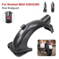 Garde-Boue Arrière et LED Feu Arrière pour Segway Ninebot Max G30 G30D - QINGQUE - Noir - Adulte