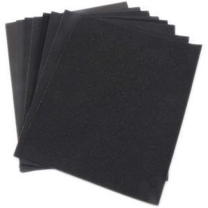 8 Feuilles abrasives a l'eau format 230 x 280mm grain P1200 carrosserie