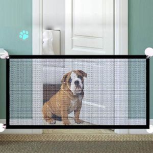 Barrière pour chiens Wally, réglable, 67-108x55x32cm