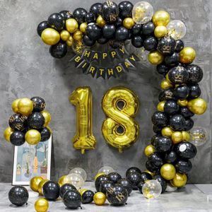 Guirlande Ballons Décoration Anniversaire 18 Ans, Ballon Anniversaire Pour  Fille Garçon, Kit Arche Ballon 18 Joyeux Annivers[n3368] - Cdiscount Maison