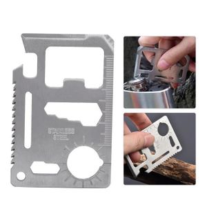 SHOP-STORY Noir Grenade de Survie kit de 21 Pi/èces avec Mousqueton