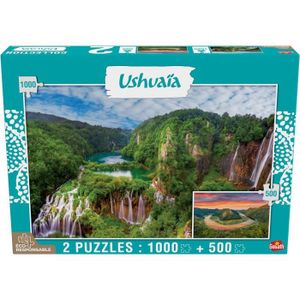PUZZLE Puzzle Adulte - Collection Ushuaïa - 2 Puzzles : C