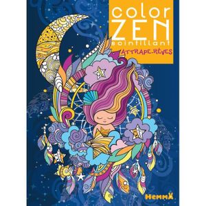 GirlZone Cadeau Fille - Livre De Coloriage - Zen, Relaxation - 114