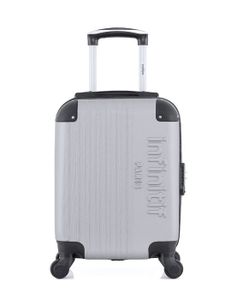 VALISE - BAGAGE INFINITIF - Valise Cabine XXS ABS TIRANA 4 roues 46cm - GRIS