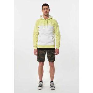 SWEATSHIRT KAPORAL - Sweat Capuche - jaune - L - Jaune - Pulls & Gilets & Sweatshirts & Vestes zippées
