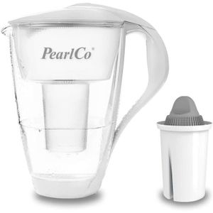 CARTOUCHE DÉSIONISATION Carafe Avec Filtre À Eau En Verre - Blanc - 1 Cart