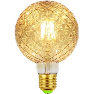 AMPOULE - LED Ampoules LED Tianfan vintage à filament rétro 4 W 220-240 V E27 Ampoule décorative G95 [188]