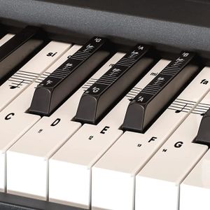 Acheter Touche Piano Clavier Autocollants Piano Sound Stick Pianos