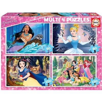 Dvkptbk Puzzles pour enfants de 4 à 8 ans 45 pièces Puzzles en