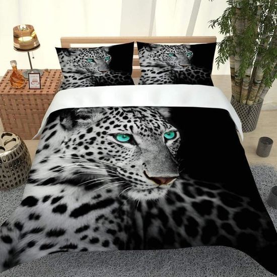 Housse De Couette 200x200cm Vert Olive Floral Avec 2 Taies D'Oreiller - Parure De Lit Microfibre Douce Tospass
