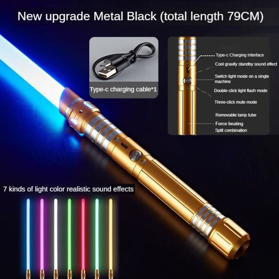 Bâton - épée - baguette,Sabre laser RVB pour enfants,épée laser,jouets Bâton - épée - baguette,Sabre laser RVB pour enfants,épée laser,jouets