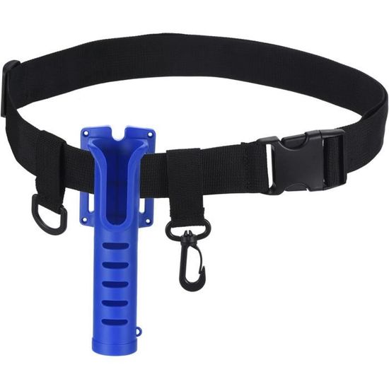 Ceinture Porte-canne à Pêche Réglable - Support Léger Pour Canne à Pêche Légère, Taille Ajustable 20-135 Cm, Pratique Pour Pêche En Mouvement
