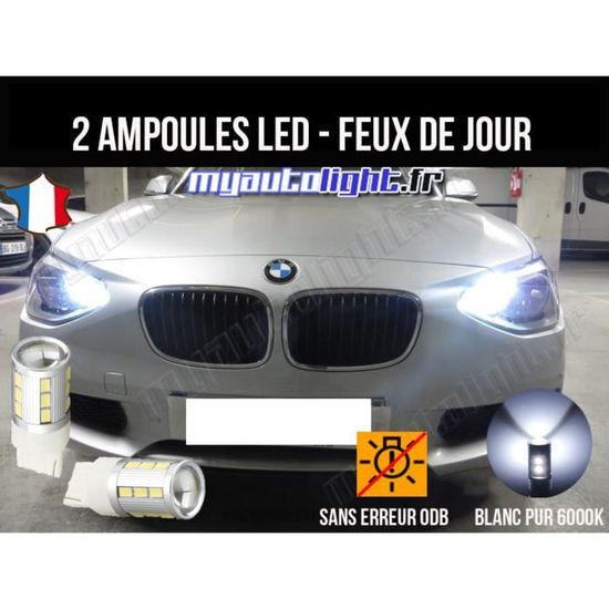 Ampoules LED feux de jour Blanc Xenon pour Peugeot boxer - Cdiscount Auto