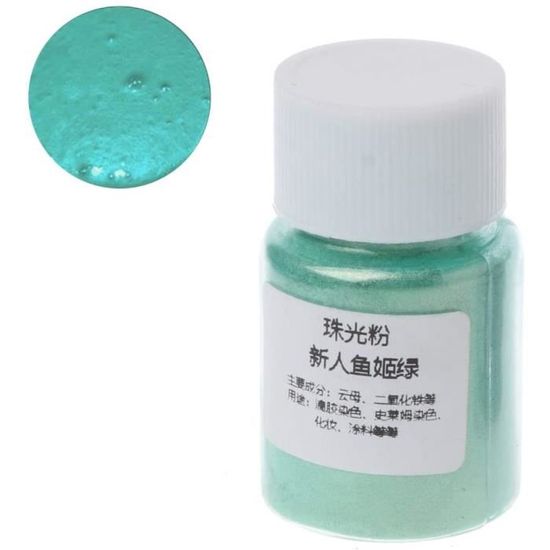 ISTOYO Poudre De Mica, Pigment Resine Epoxy, 30 Couleurs*10g Pigment De