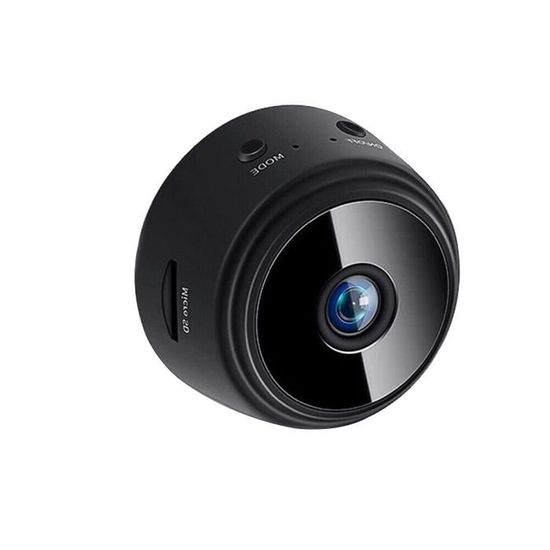 Mini Caméra Espion WiFi 1080p – Surveillance Sans Fil Pour Maison (noir, Modèle A9)