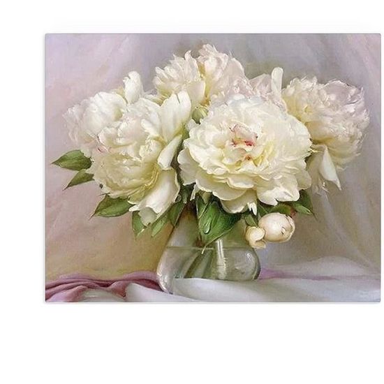 Peinture Numero Enfant Fleur Peinture Par Numero Animal DIY Kit Creatif