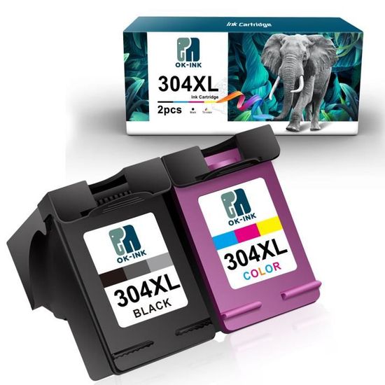 Cartucce Per Stampante Rigenerate 304 XL Nero Colore Per HP Envy 5030 Stampanti - Foto 10