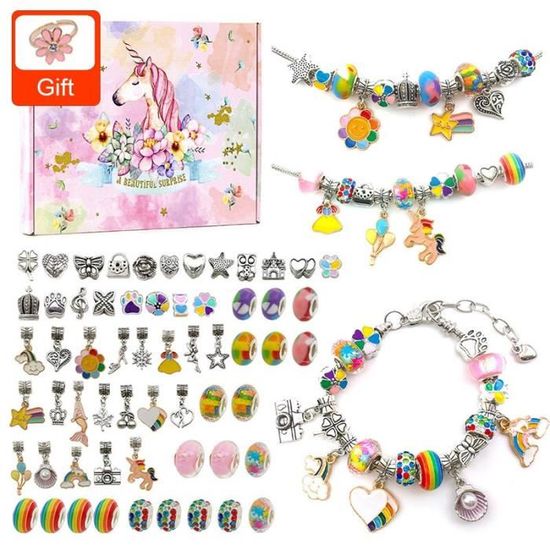 La Petite Epicerie Mon Kit Bijou Enfant - Bracelet Licornes - Loisirs