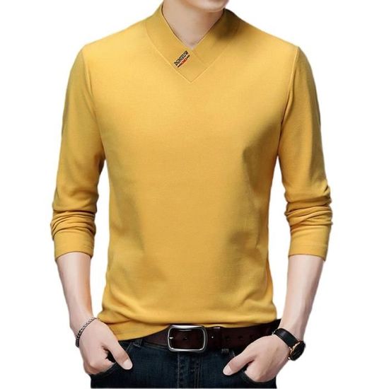 Pull Homme Hiver Chaud Col Rond Zetieny - Pullover Tricoté Slim Fit à Manches Longues, Confortable Et Élégant