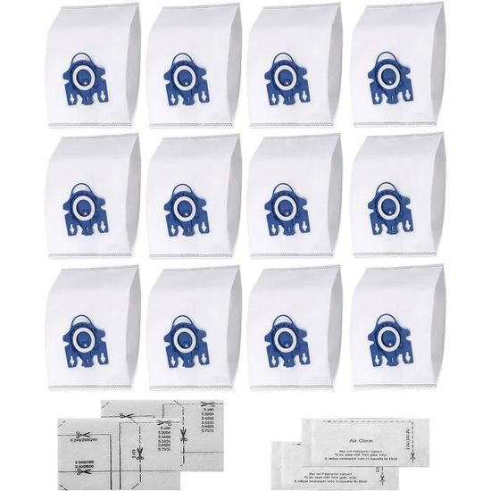 Filtre Aspirateur Lot De 15 Sacs D'aspirateur GN Pour Miele