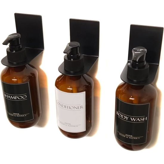 Lot De 3 Flacons Distributeurs De Mousse Vides 60ml - Rechargeables Pour Savon, Shampoing, Soins - 9