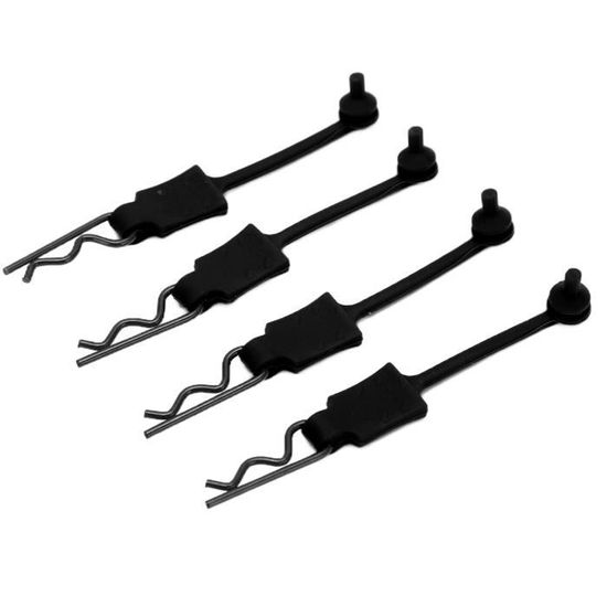 Goupille de clip de coque, clips de carrosserie, pièces RC, clips de carrosserie RC, pièces de voiture RC, 100 pièces goupille de clip de carrosserie adaptée pour HSP Redcat HPI RC 1/10