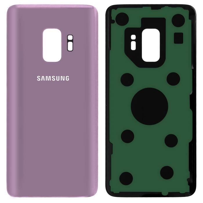 Cache batterie Samsung Galaxy S9 Façade arrière - violet Violet