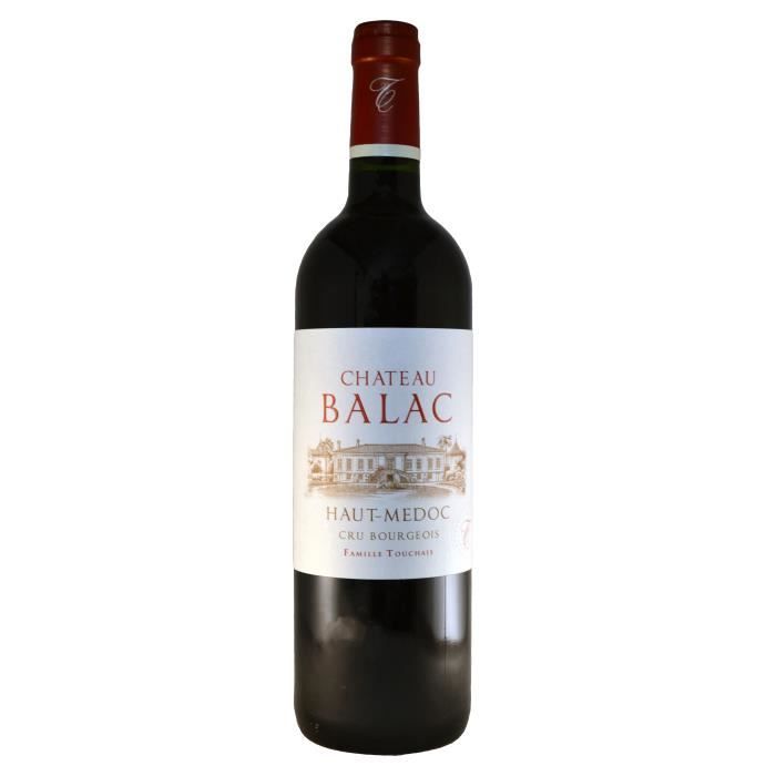 Château BALAC Cru Bourgeois Supérieur MDC 2018 AOP HAUT MEDOC -Vin rouge de Bordeaux - 75cl
