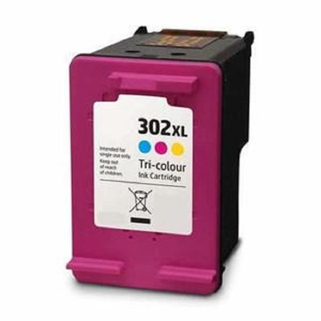 Cartouche compatible HP 302XL CMY pour HP ENVY 4520