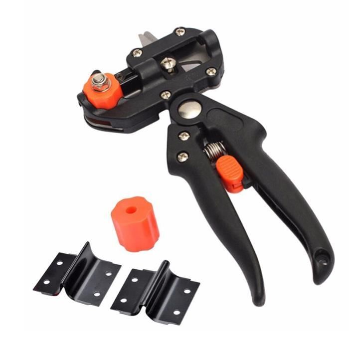 CHA nouveau jardin arbre fruitier Pro sécateur ciseaux greffage outil de coupe + 2 lame outils de jardin ensemble sécateur arbre