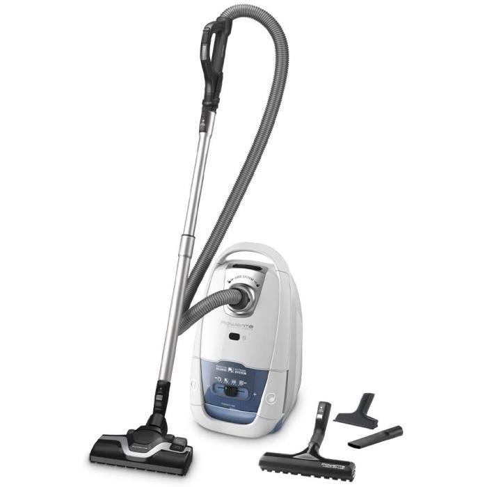 aspirateur Rowenta Silence Force Parquet Aspirateur Avec Sac Silencieux Performant Capacité XL 4,5L Accessoires Pour La M124
