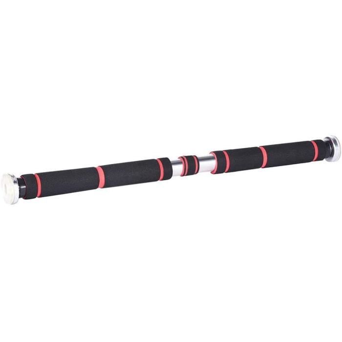 DIP STATION y Barre De Traction Barre De Porte Murale Exterieur Ajustable Barre Horizontale sur La Porte Levier De Serrage PullU835