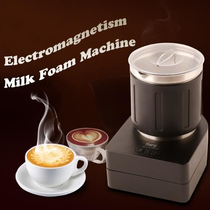 Machine à café,Mélangeur de lait électrique automatique,petit appareil ménager pour faire mousser le café et le