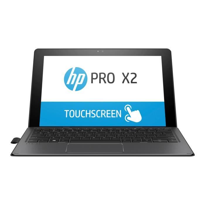 HP Pro x2 612 G2 Tablette Core i5 7Y54 - 1.2 GHz Win 10 Pro 64 bits 8 Go RAM 256 Go SSD SED, TCG Opal Encryption 2, TLC 12