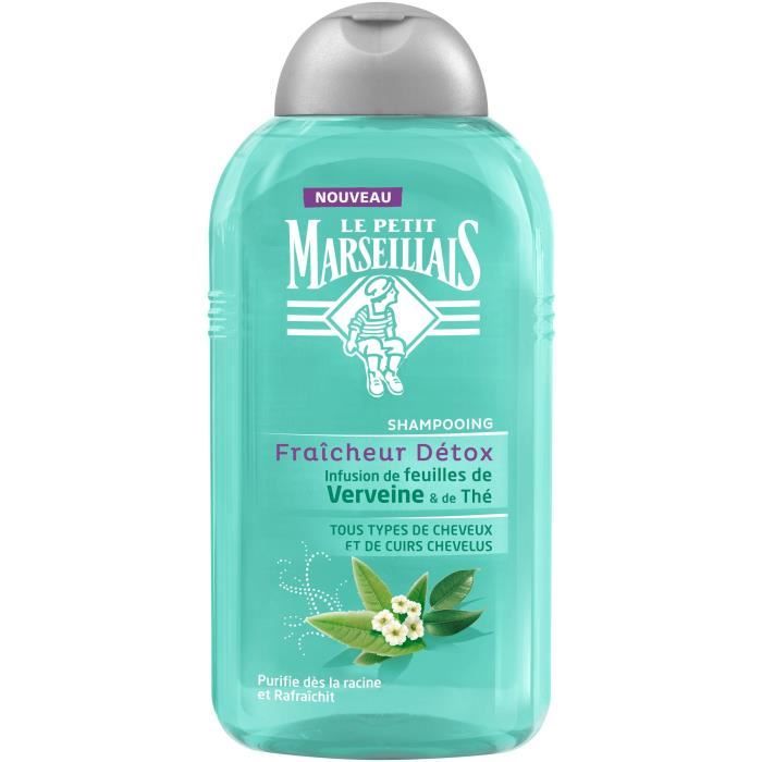 Shampoing fraîcheur detox 250ml Le petit Marseillais
