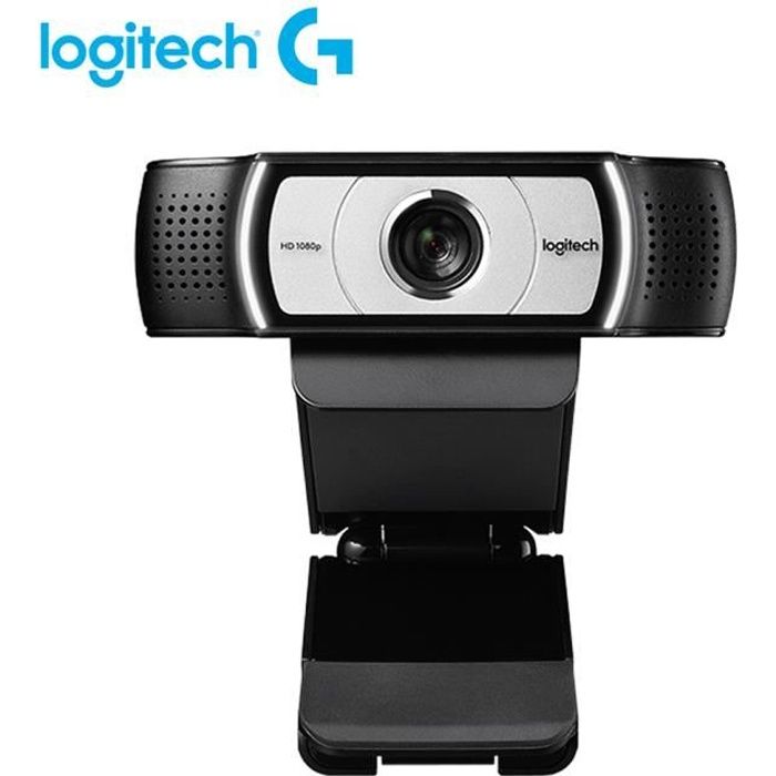 Logitech C930e C930C Webcam 1080P H.264, caméra à clipser avec microphone