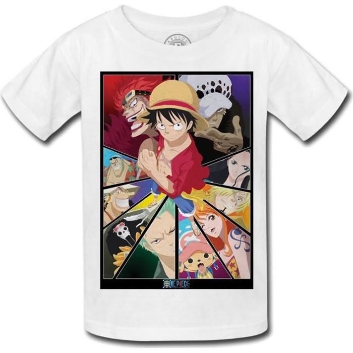 T-shirt Enfant one piece manga japan anime