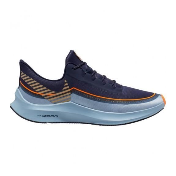Zapatillas Hombre Nike Zoom Winflo 6 Azul/Marino/Naranja BQ3190-400 T:43 C:VARIOS COL