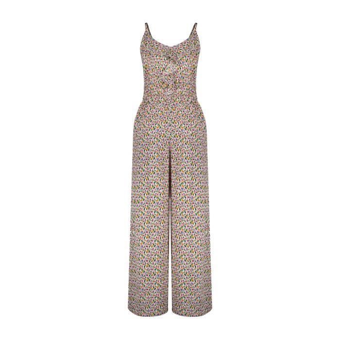 DEELUXE Combinaison jambes larges à motifs MALICE Print Ethnic