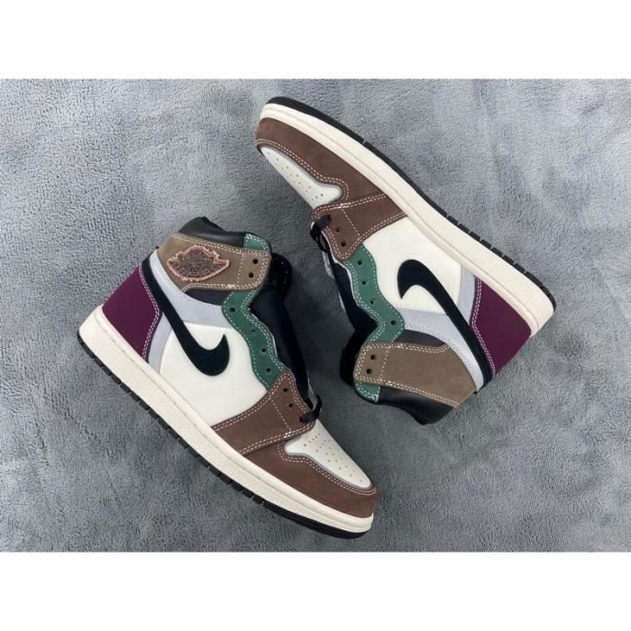 Airs-Jordans 1 DH3097-001 Hand Crafted CHAUSSURES AJ1 BASKETS Homme Femme