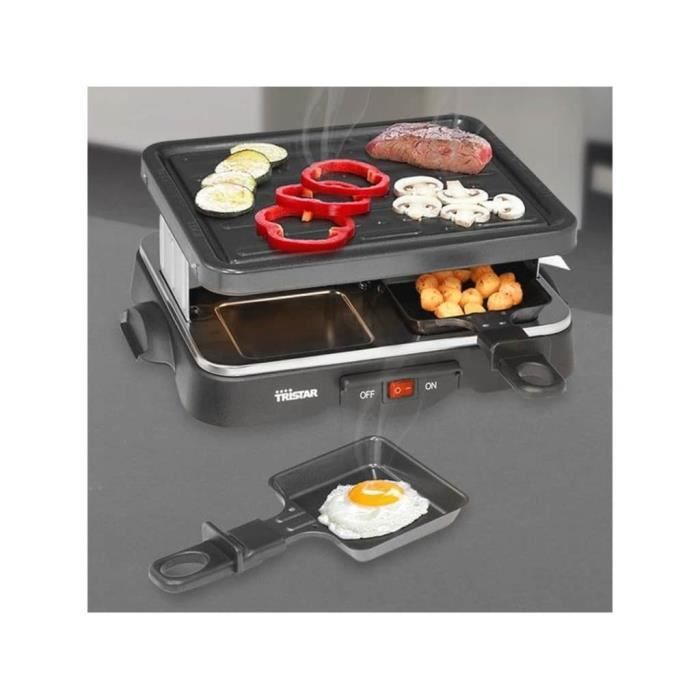 Appareil à Raclette avec Gril Tristar RA2949