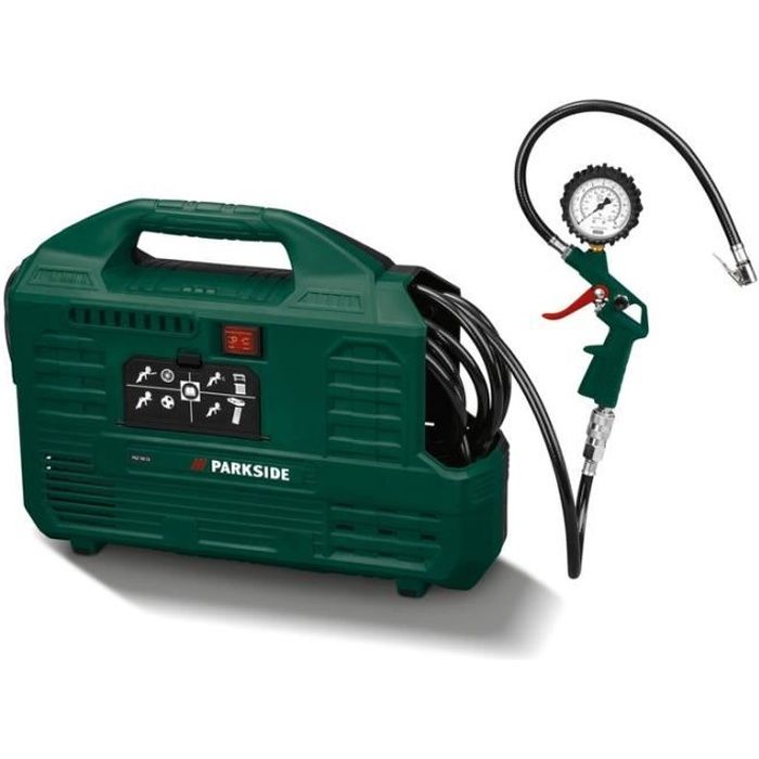 PARKSIDE® Compresseur portable »PKZ 180 C5«, 1 100 W