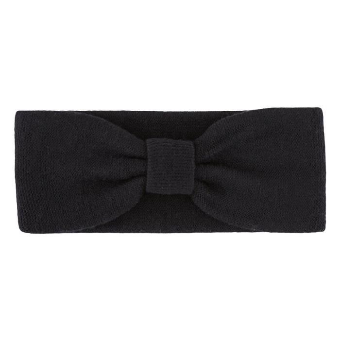 Bandeau Noir Femme Pieces Carola