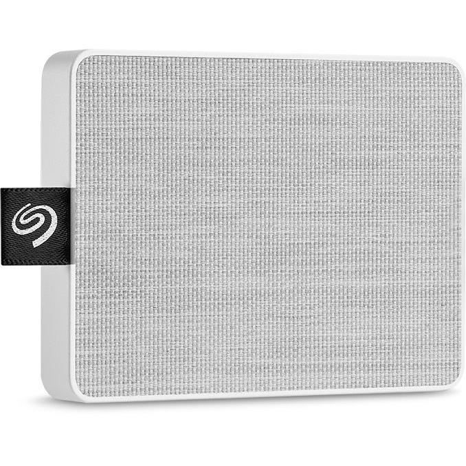 Seagate 500GB One Touch SSD Blanc